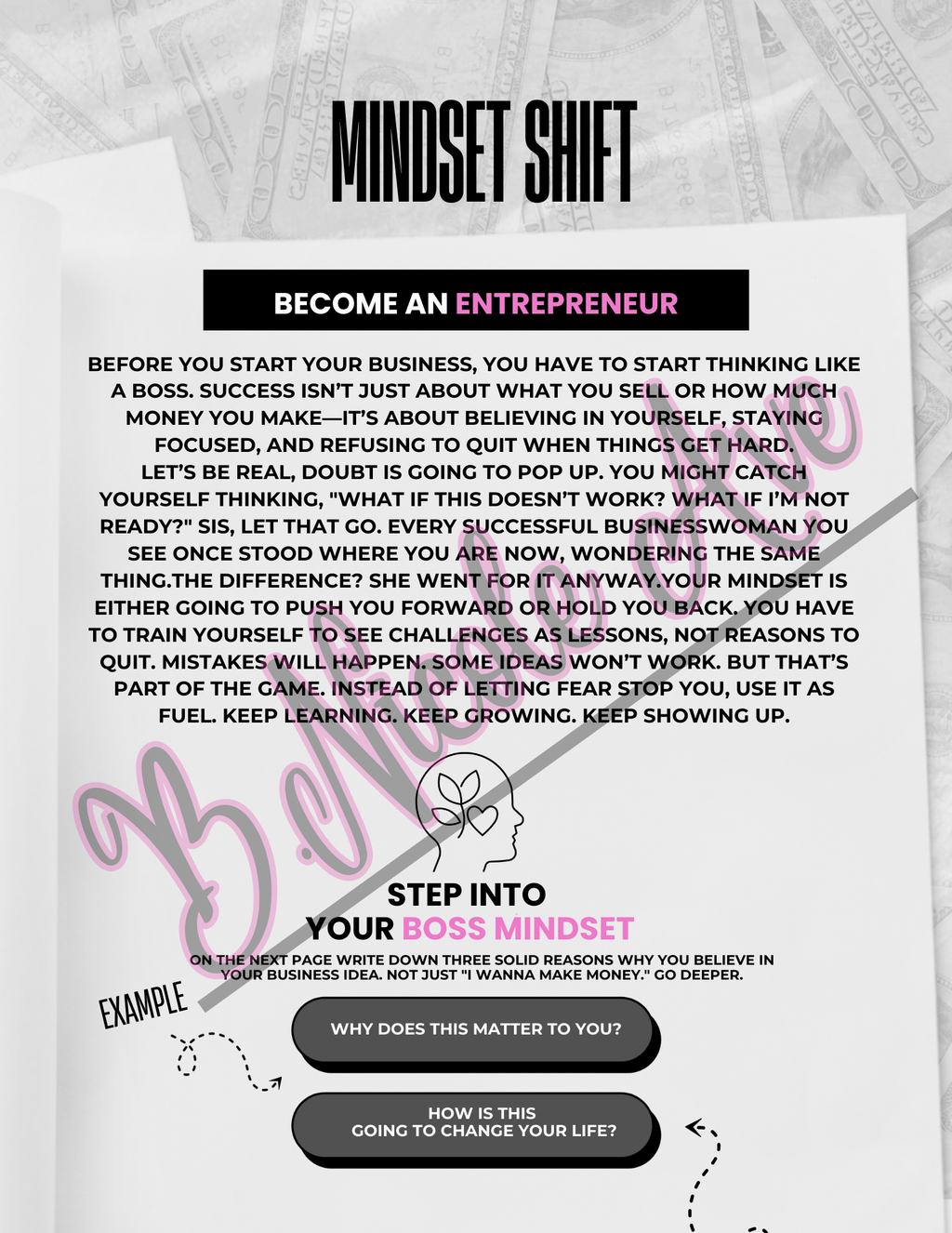 BOSS UP WORKBOOK🎀